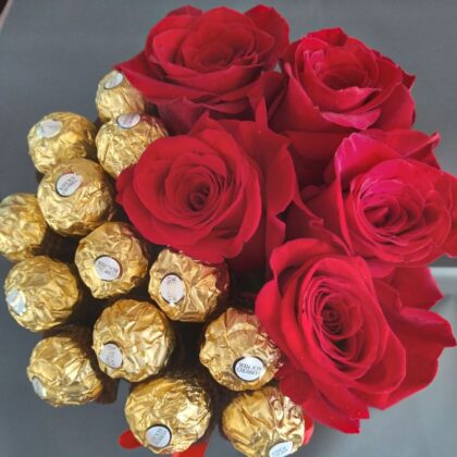Box Ruže i Ferrero Rocher